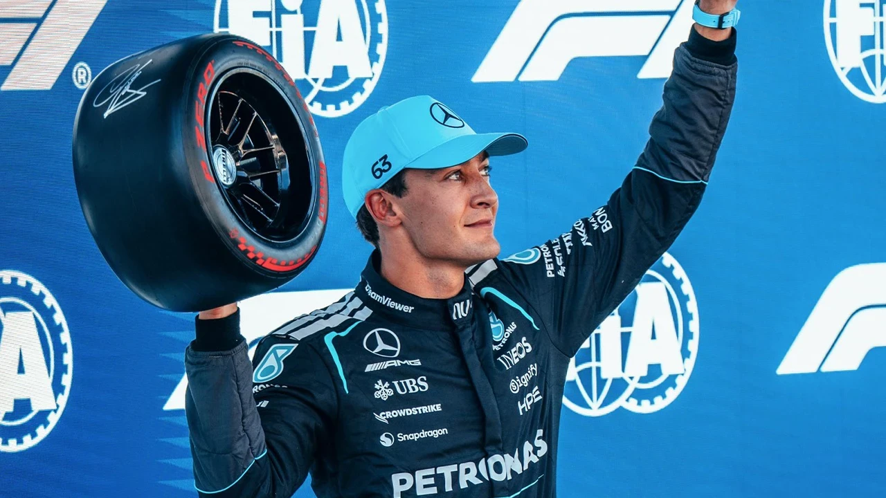 Formula 1 Avusturya GP'de pole pozisyonu George Russel'ın
