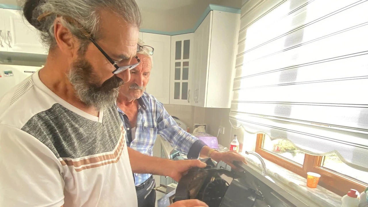 Tunceli'de mutfak aspiratörü çalışmayınca çağrıldı! Tesisatçı makineyi açtığında gördüğü ile şok oldu