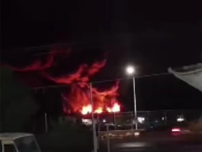 Eskişehir’de TEI yerleşkesinde yangın