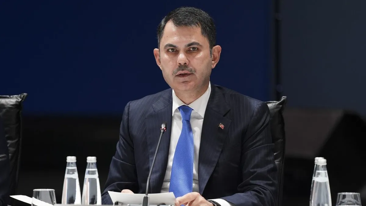 Bakan Kurum COP31 hedeflerini açıkladı: Enerji tüketiminin yüzde 35'i elektrikten karşılanacak