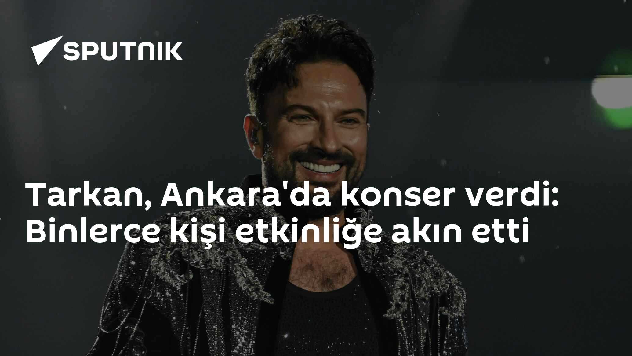 Tarkan, Ankara'da konser verdi: Binlerce kişi etkinliğe akın etti