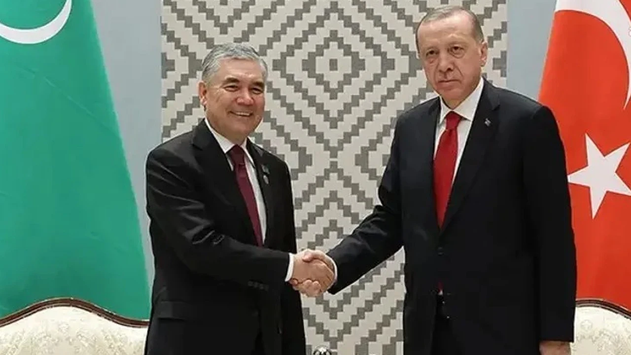 Cumhurbaşkanı Erdoğan, Türkmenistan Lideriyle Görüştü