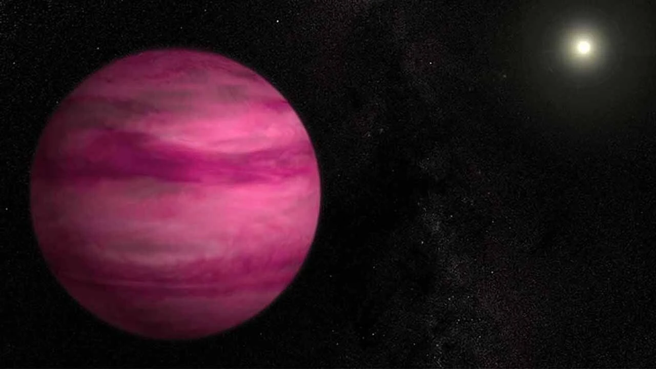Pembe gezegende tuz bulutları keşfedildi