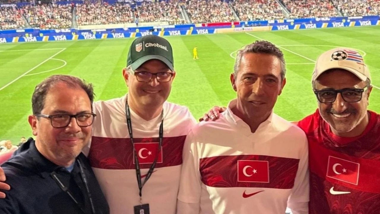Dolar milyarderi ABD'de Ali Koç'la buluştu Aziz Yıldırım'a mesaj yolladı