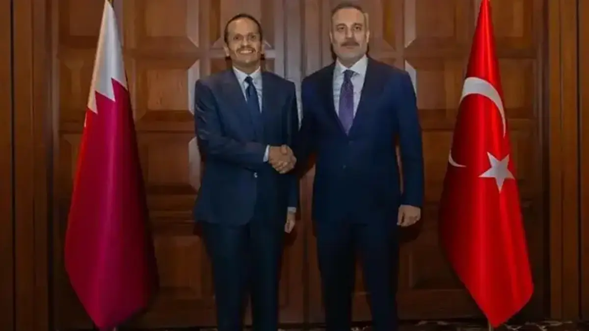 Dışişleri Bakanı Hakan Fidan, Al Sani ile görüştü