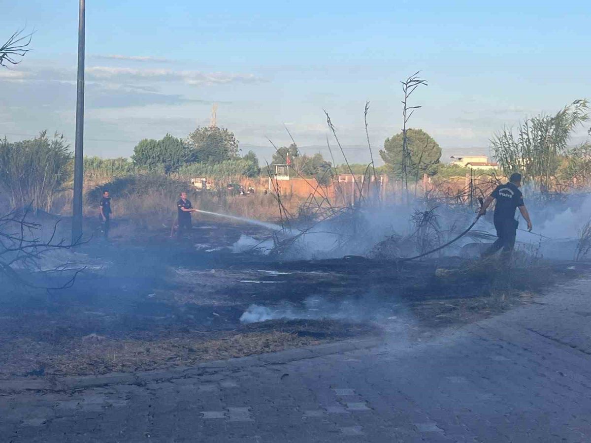 Kuru otlar tutuştu, alevler ağıla sıçradı