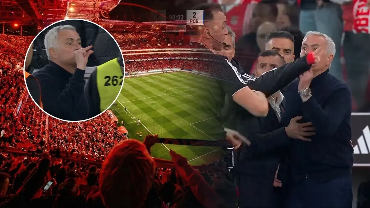 Benfica-Porto maçında olanlar oldu! Mourinho 'Hain' lafına dayanamadı oyundan atıldı: Fenerbahçe sözleri...