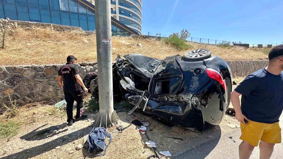 Kahramanmaraş'ta trafik kazası: 2 ağır yaralı