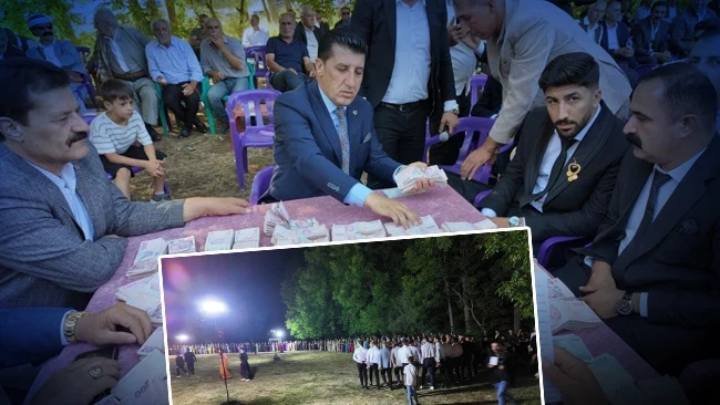 35 koyun kesildi, 6 milyon lira değerinde takı takıldı: 'Adetlerimiz çok güzel'