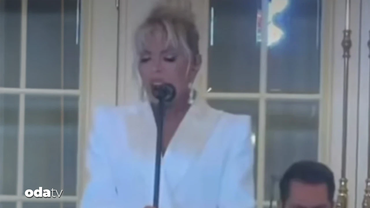 NATO Zirvesi'nde Ajda Pekkan sürprizi... Lider eşlerine özel konser verdi
