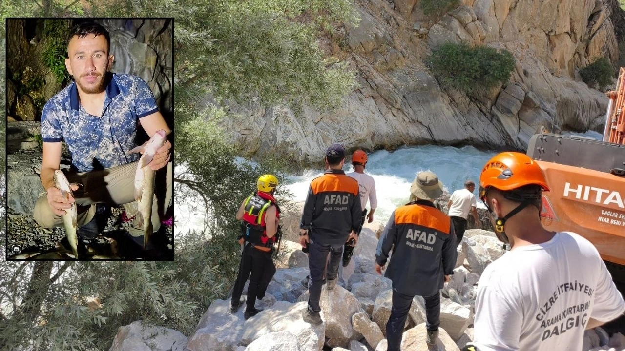 Balık tutmak istemişti... Çayda kaybolan genç için aramalar üçüncü gününde