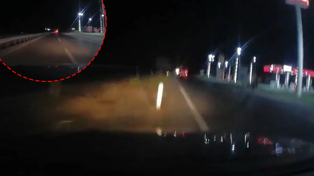 Ankara’da faciaya ramak kala! Direksiyon başında uyuyakalınca otomobil savruldu: Nefes kesen manevra kameraya böyle yansıdı!