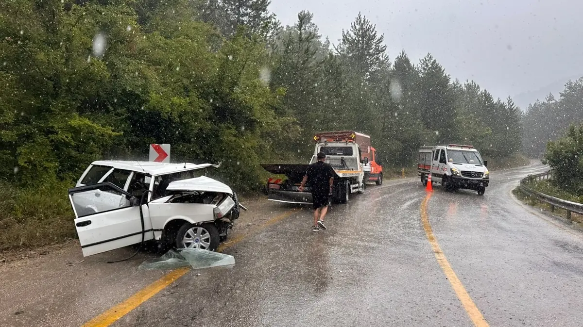 Karabük'te feci kaza! 2 kişi hayatını kaybetti