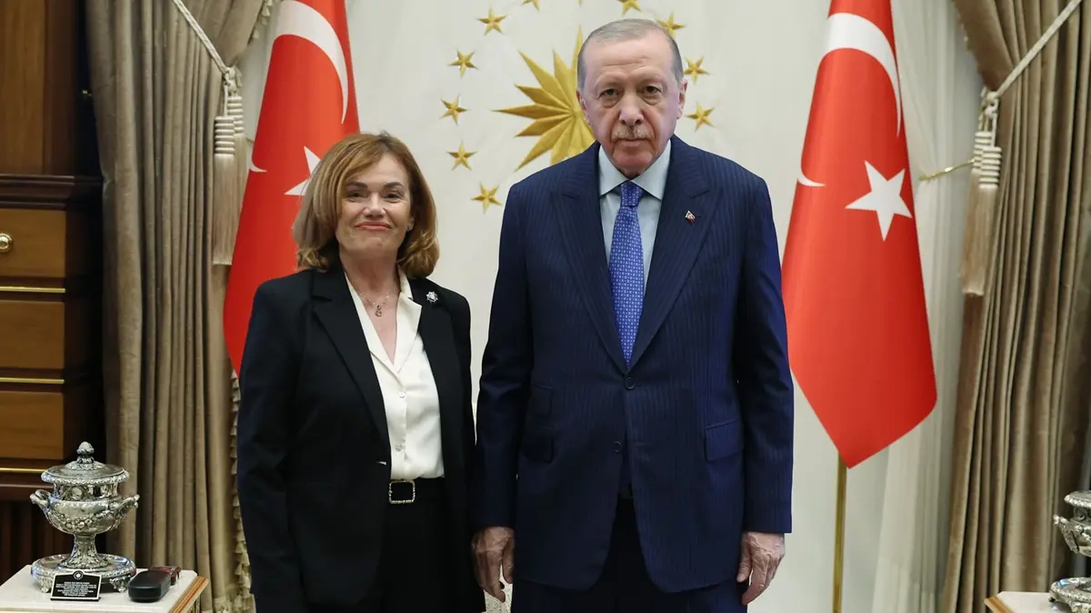 Külliye'de sürpriz görüşme! Başkan Erdoğan, Huertas'i kabul etti