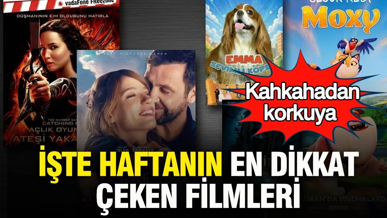 İşte haftanın en dikkat çeken filmleri: Kahkahadan korkuya: