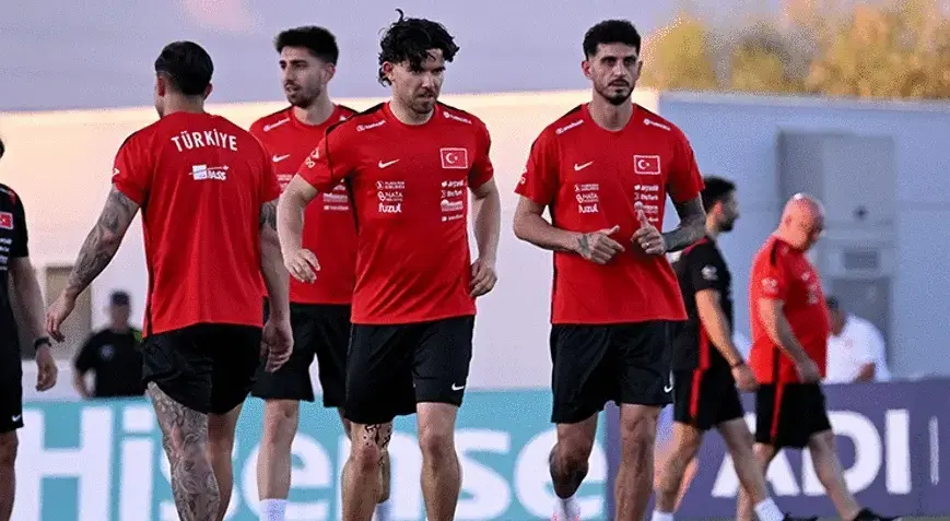 A Milli Futbol Takımı, ABD maçının hazırlıklarını sürdürüyor