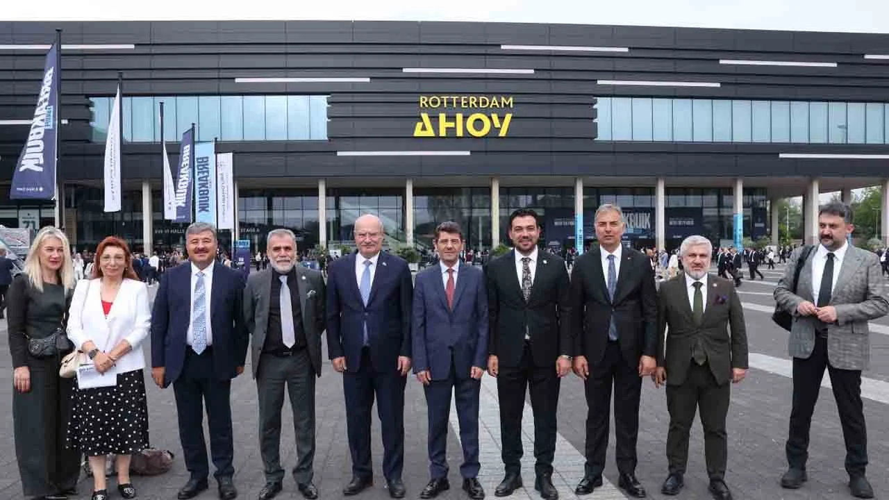 ATO, lojistik sektörünü Rotterdam’a taşıdı…: Türk lojistik firmaları dünya vitrininde…