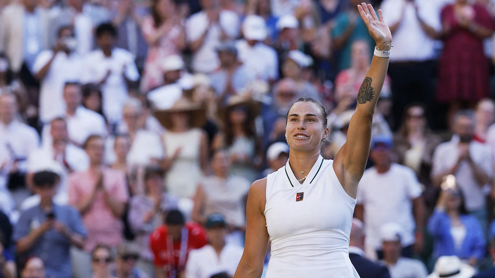 Aryna Sabalenka, Wimbledon'da 4. tura yükseldi