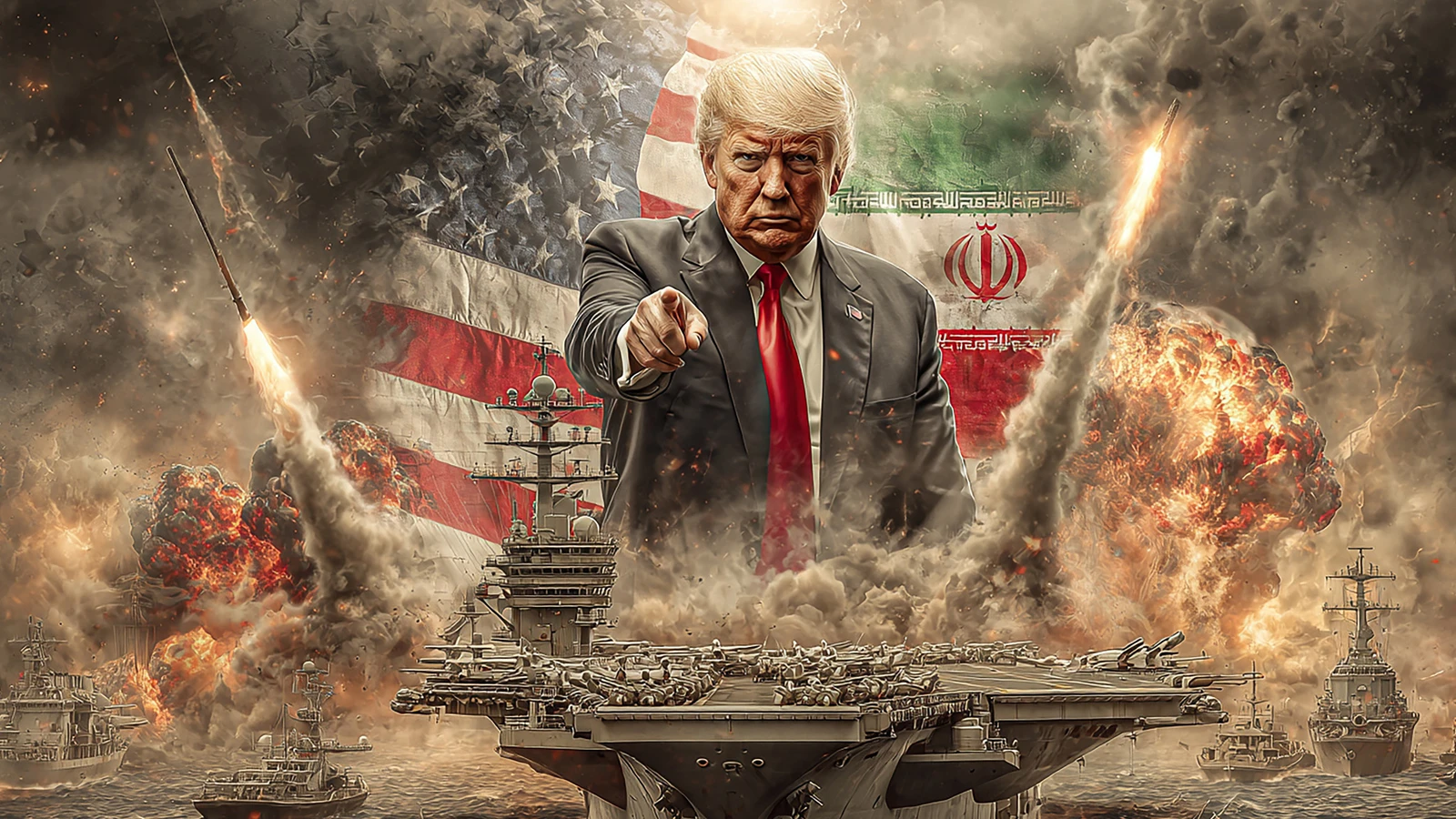ABD Başkanı Trump duyurdu: İran ABD helikopterini düşürdü, sert karşılık vereceğiz