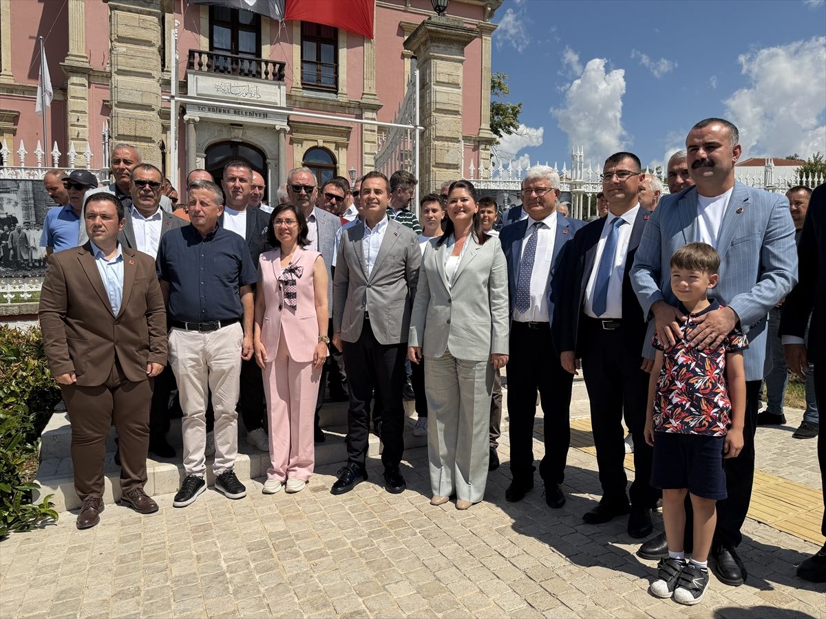 Kırkpınar finali öncesi Mansur Yavaş'tan Edirne Belediyesine ziyaret