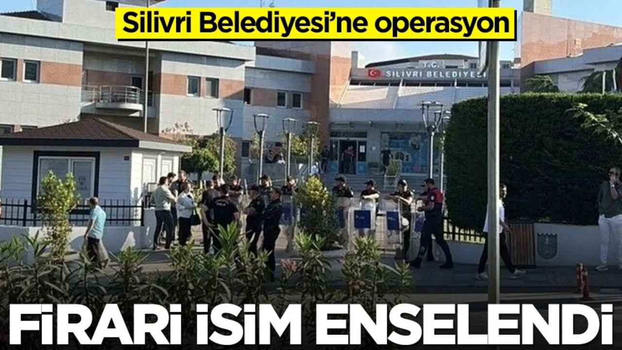 CHP'li Silivri Belediyesi'ne operasyon yapılmıştı... Firari isim enselendi!