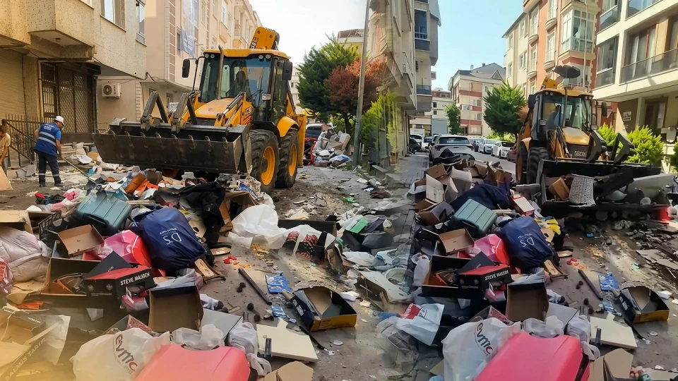 Cezaevindeki kiracının sonu: 7 aylık borç nedeniyle ev sahibi çilingirle girdi, eşyaları kepçeyle sokağa attırdı | Gündem Haberleri