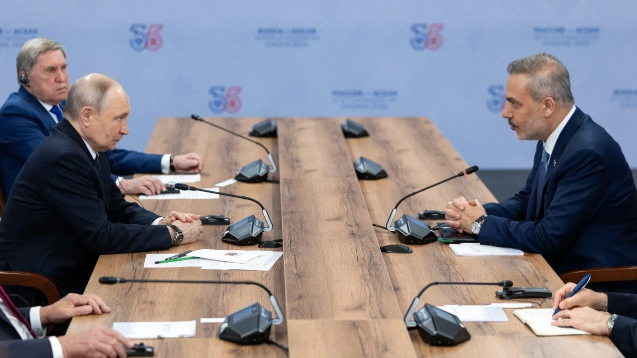 Putin, Hakan Fidan ile görüştü
