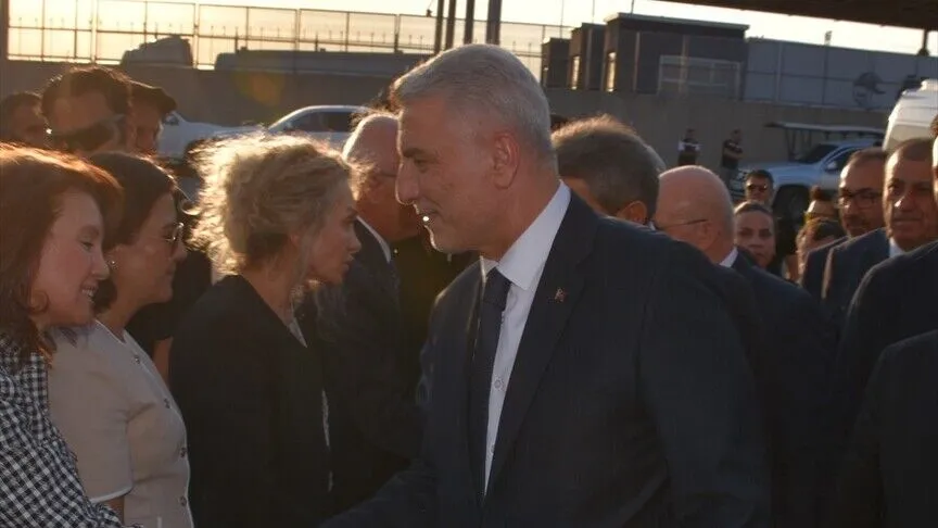 Ticaret Bakanı Bolat, Habur Sınır Kapısı'nda incelemelerde bulundu