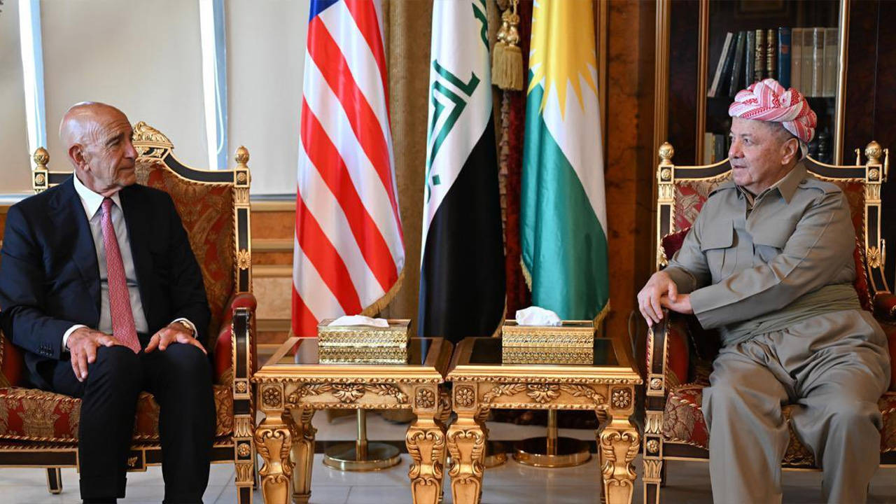 Tom Barrack, Irak Kürt Bölgesel Yönetimi'nde çeşitli temaslarda bulundu