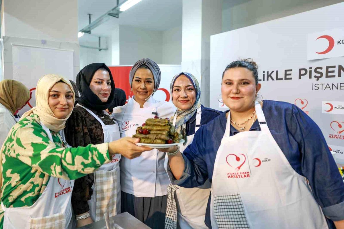 Depmremzede kadınlar 'İyilikle Pişen Hayatlar' atölyesi için İstanbul'da buluştu