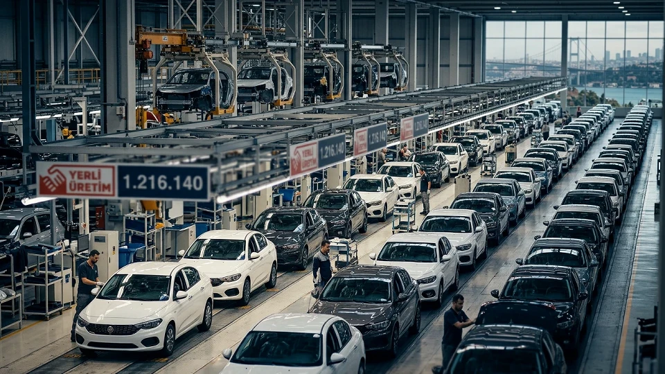 Otomotiv üretimi 2025: Türkiye genelinde bir yılda 1 milyon 216 binden fazla otomobil banttan indi | Otomobil Haberleri