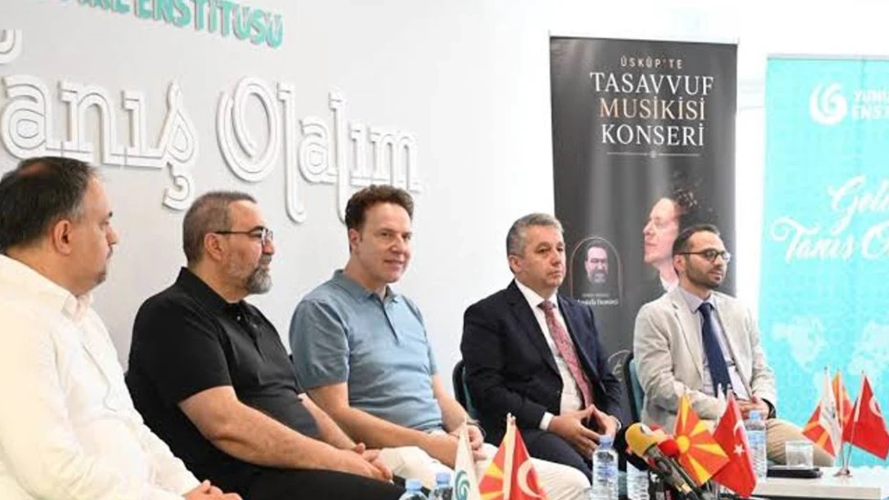 Üsküp'te tasavvuf musikisi konseri düzenlendi