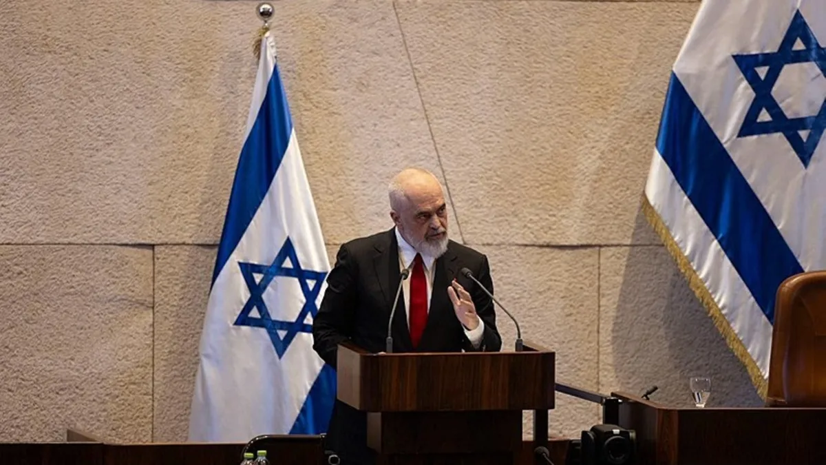 Arnavut askerleri İsrail eğitecek! Edi Rama'dan kanlı ortaklık: 'Tek dostumu Tel Aviv' dedi