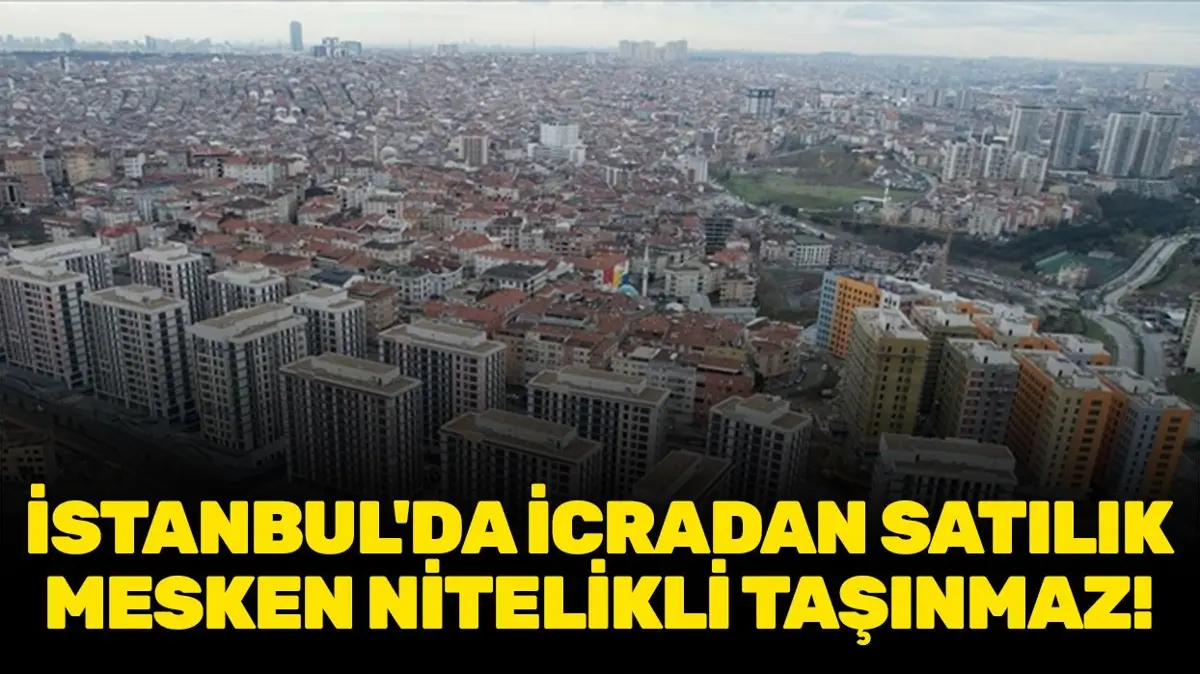 İstanbul Gaziosmanpaşa'da icradan satılık mesken nitelikli taşınmaz!