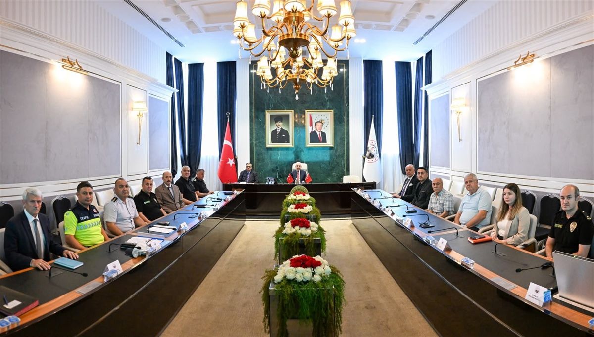 Kırklareli'nde İl Spor Güvenlik Kurulu toplandı