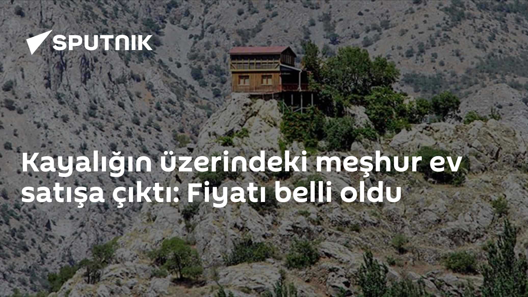 Kayalığın üzerindeki meşhur ev satışa çıktı: Fiyatı belli oldu