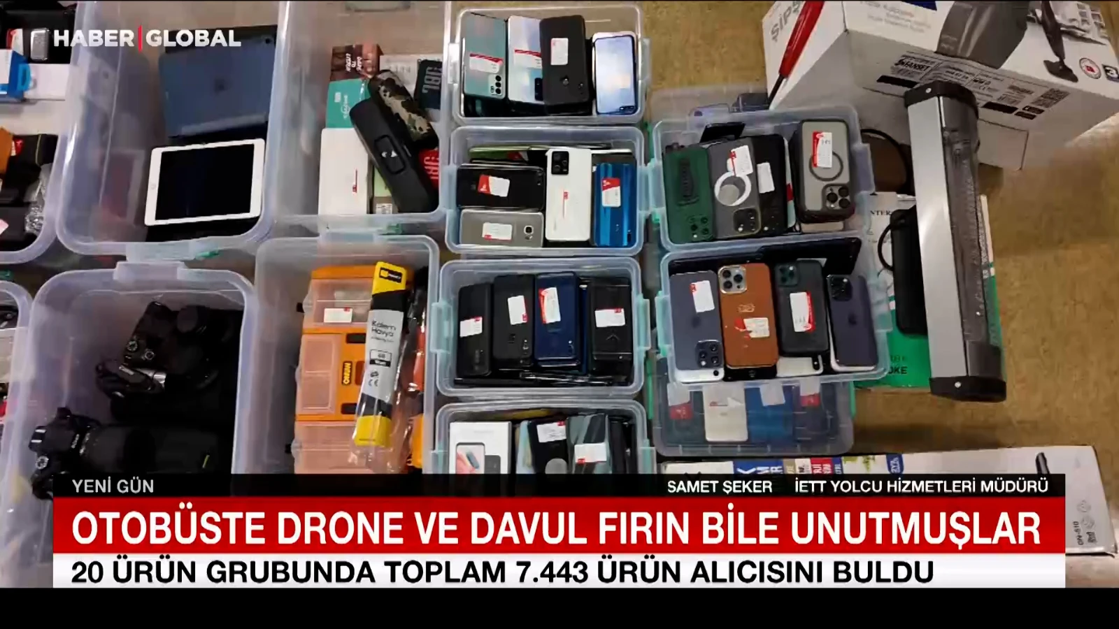 İETT’de unutulan eşyalar satıldı, "davul fırın bile unutmuşlar"