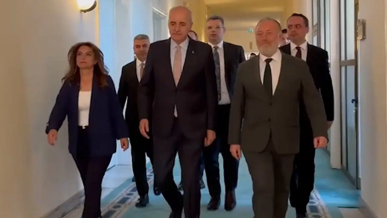 Numan Kurtulmuş'tan DEM Parti'ye ziyaret: 'Çerçeve yasa' gündemde