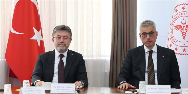 Bakanlar Memişoğlu ve Yumaklı'dan işbirliği toplantısı