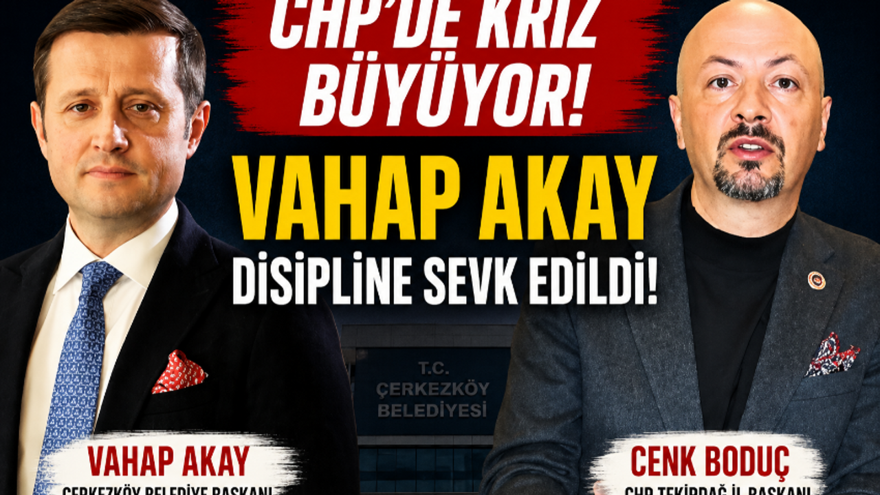 Çerkezköy Belediye Başkanı Vahap Akay kimdir, hangi partiden? Vahap Akay kaç yaşında, nereli?