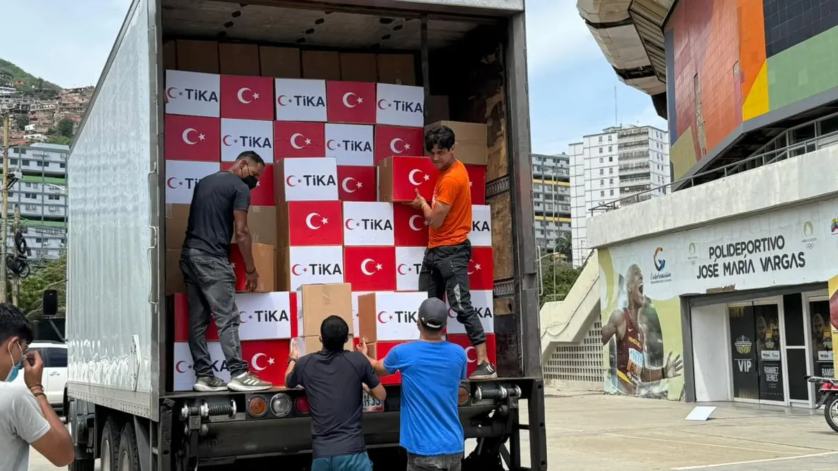 TİKA'dan Venezuela'ya ekipman desteği! La Guaira Eyaleti Valisi Teran: Bu harika jest için teşekkür ediyoruz