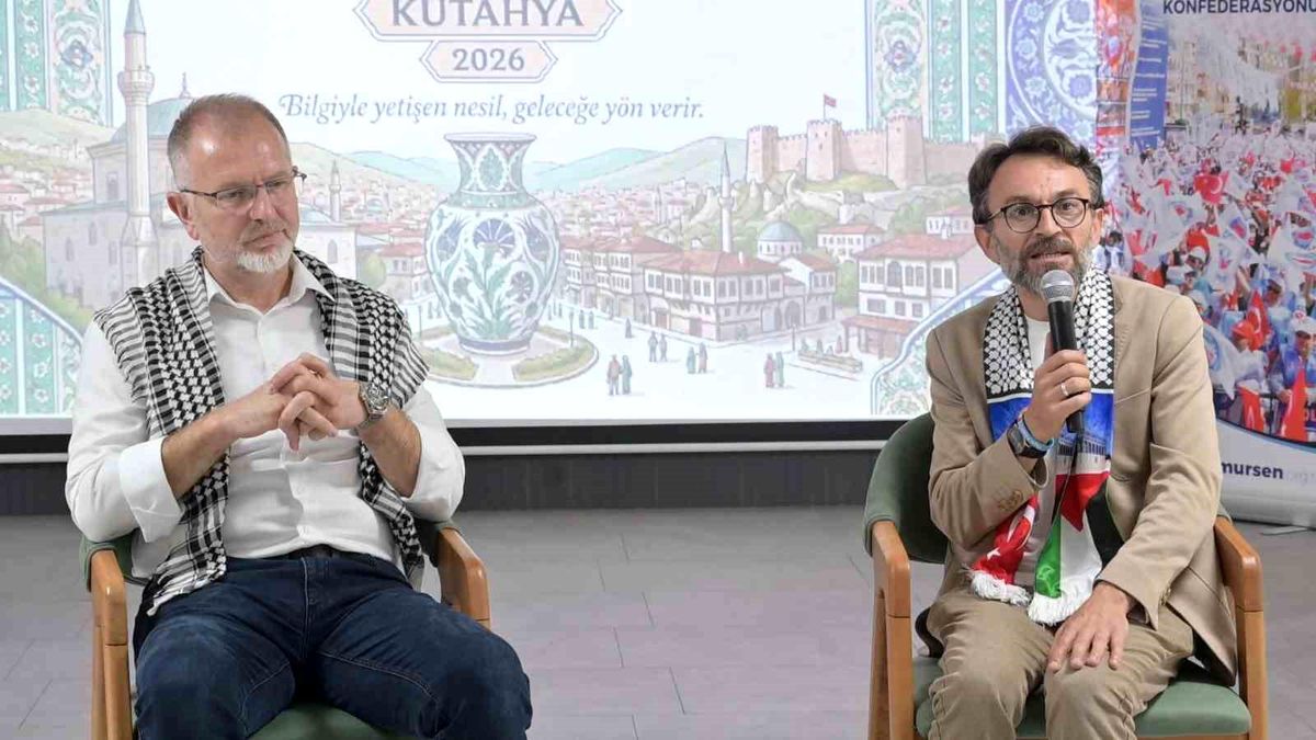 Sumud Filosu Aktivistleri Kütahya'da Süreci Anlattı