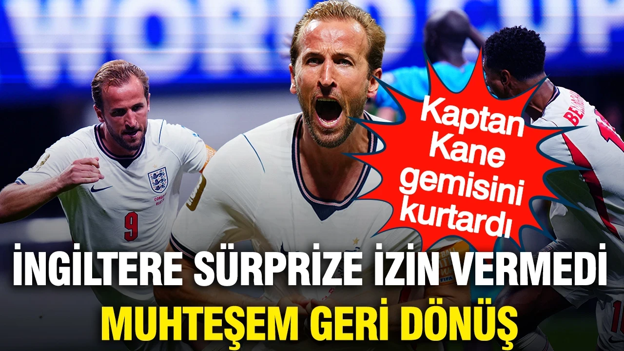 İngiltere'den muhteşem geri dönüş: Kaptan gemisini kurtardı