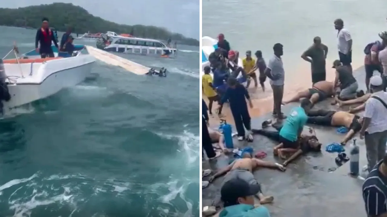 Turistik bölgede tekne alabora oldu! 15 kişi hayatını kaybetti
