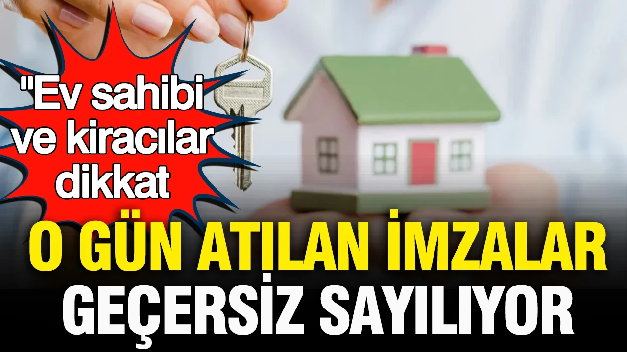 Tahliye taahhütnamesinde önemli detay: Aynı gün atılan imza kiracıyı kurtarıyor