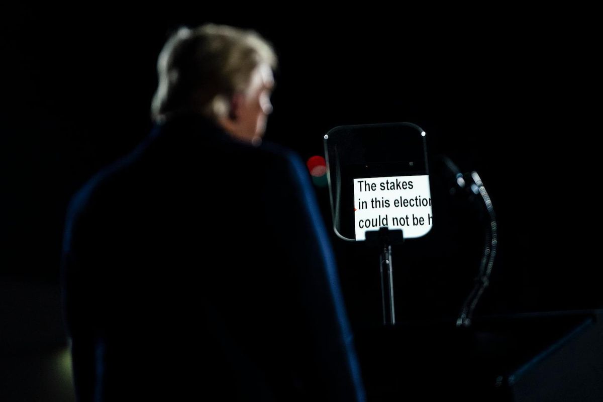 Trump'ın promter operatörü bahislerle binlerce dolar kazandı