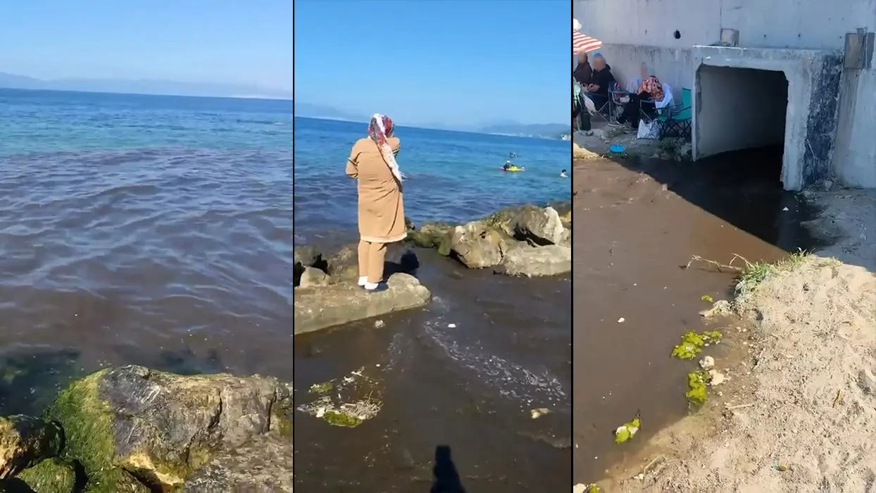 CHP'li belediyeden Mudanya sahilinde rezalet! Yüzen vatandaşların üzerine lağım boşaltıldı