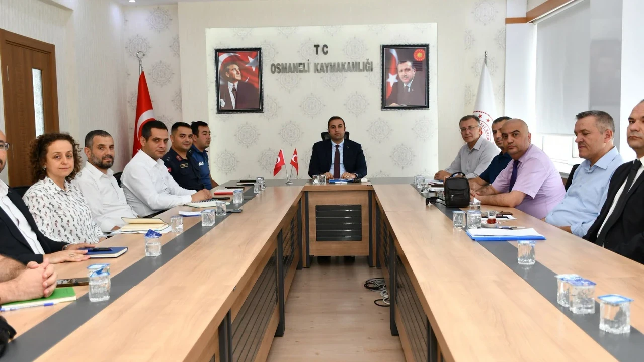 Osmaneli’nde kurum amirleri ile tanışma toplantısı