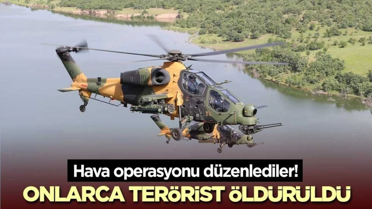 Hava operasyonu düzenlediler! Onlarca terörist öldürüldü