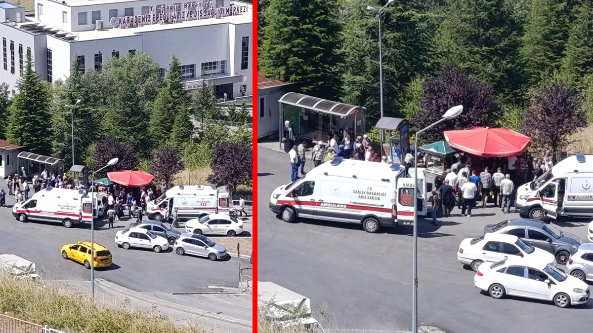 Zonguldak’ta korkunç kaza! Kontrolden çıkan araç kalabalığa daldı: Yaralılar var!